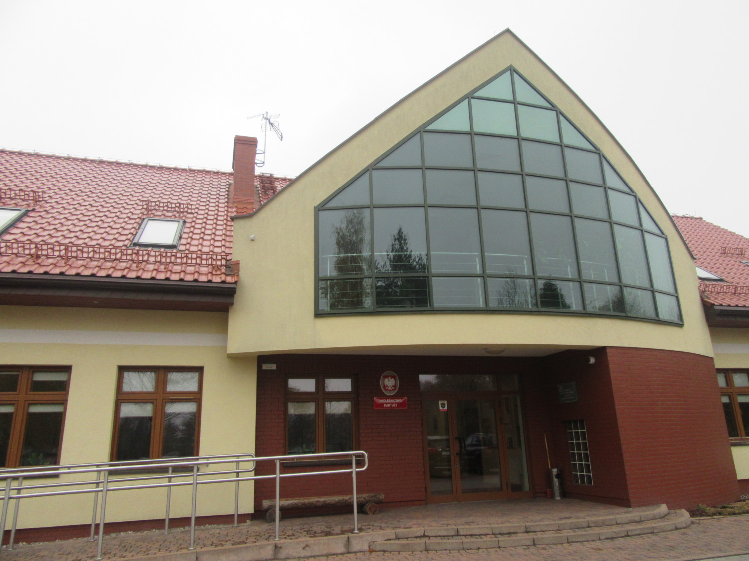 Obecna siedziba Nadleśnictwa Kartuzy znajduje się na Burchardztwie. fot. archiwum