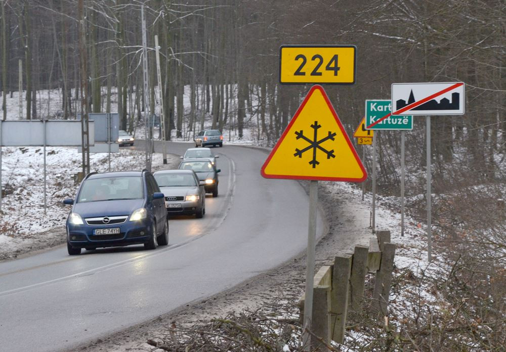 Droga Kartuzy - Grzybno zostanie całkowicie zamknięta dla ruchu