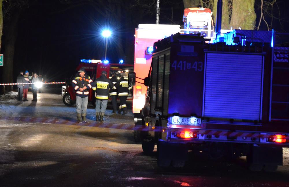 Gowidlino. Peugeot uderzył w drzewo. Jedna osoba nie żyje