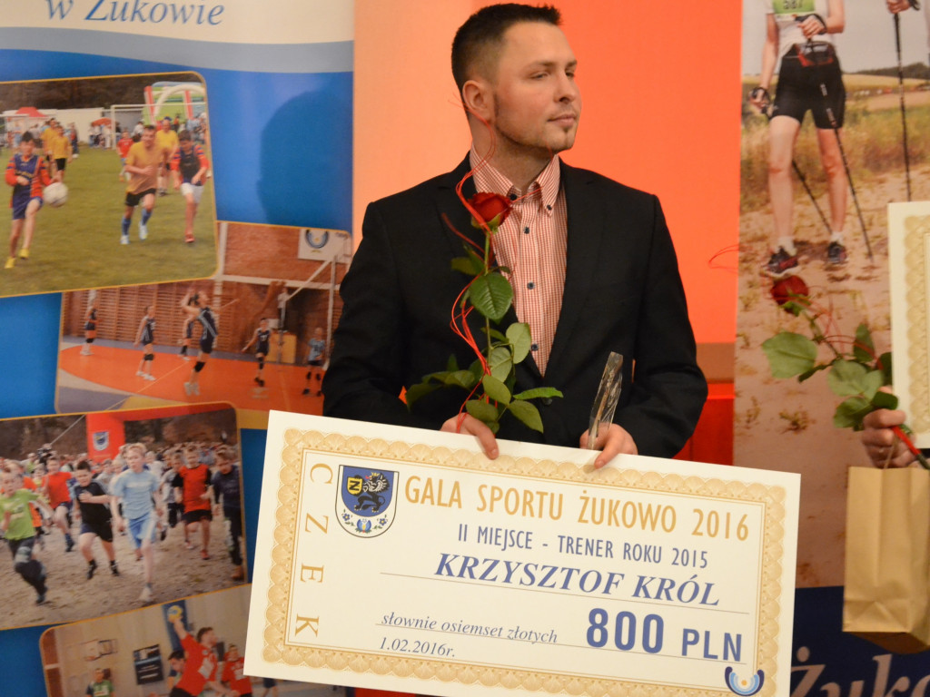 Żukowo. Gala Sportu. Najlepsi zawodnicy, trenerzy, drużyny nagrodzeni