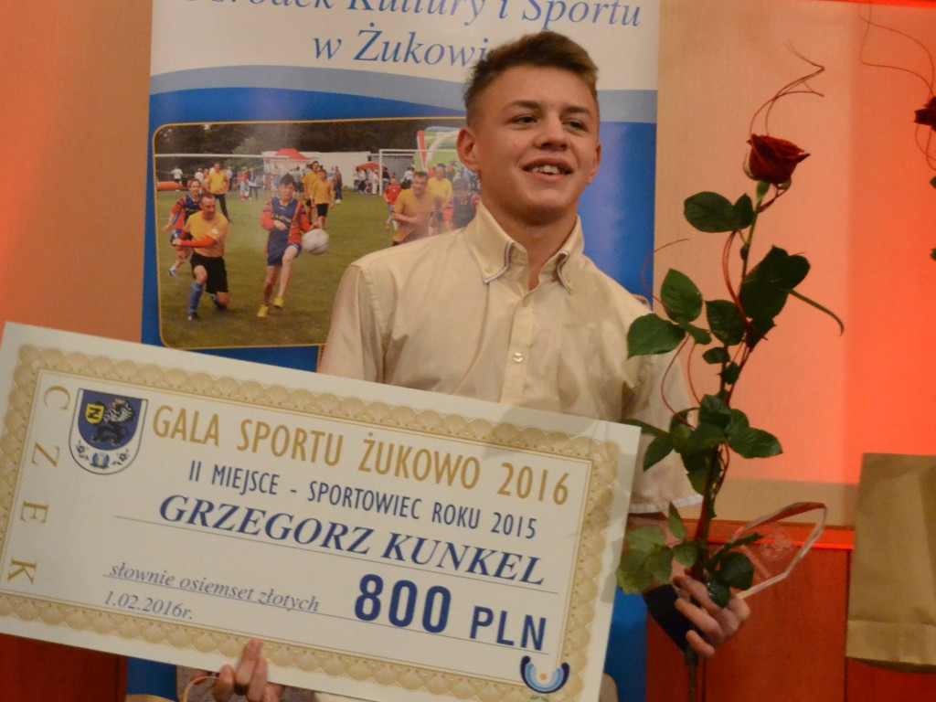 Żukowo. Gala Sportu. Najlepsi zawodnicy, trenerzy, drużyny nagrodzeni