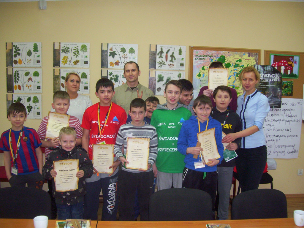 Burchardztwo. Ferie z przyrodą i bezpieczeństwem zorganizował GOPS w Kartuzach