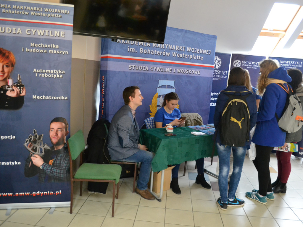 Kartuzy. Uczelnie z całej Polski prezentowały swoje kierunki studiów