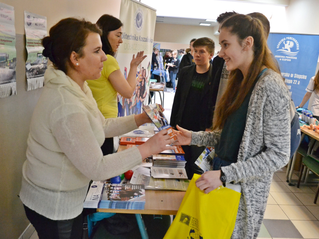 Kartuzy. Uczelnie z całej Polski prezentowały swoje kierunki studiów