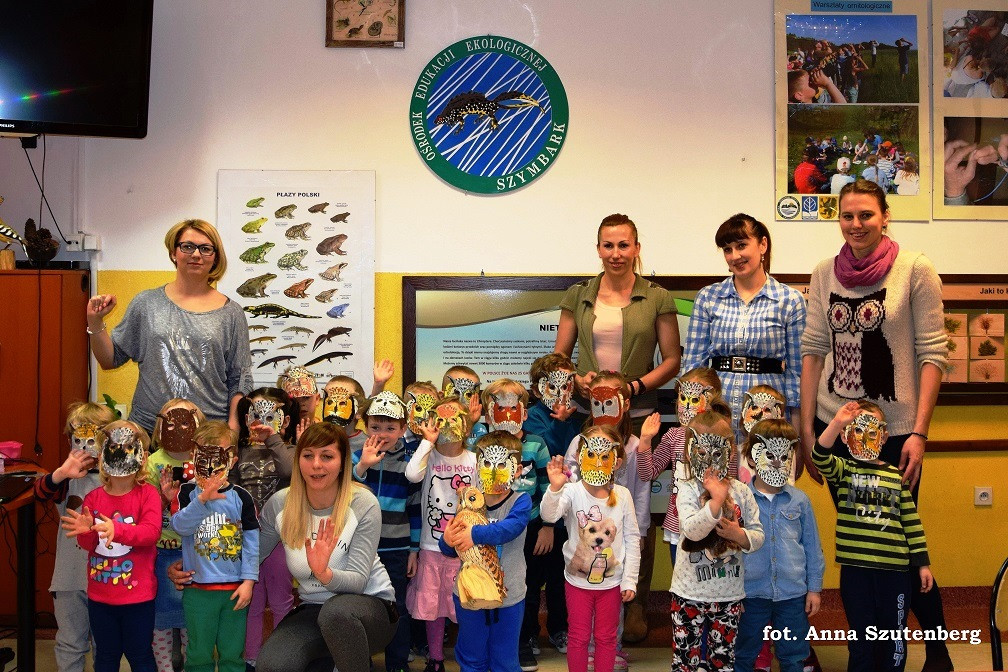 Przedszkolaki z gminy Stężyca bawiły się i poznawały zwyczaje sów