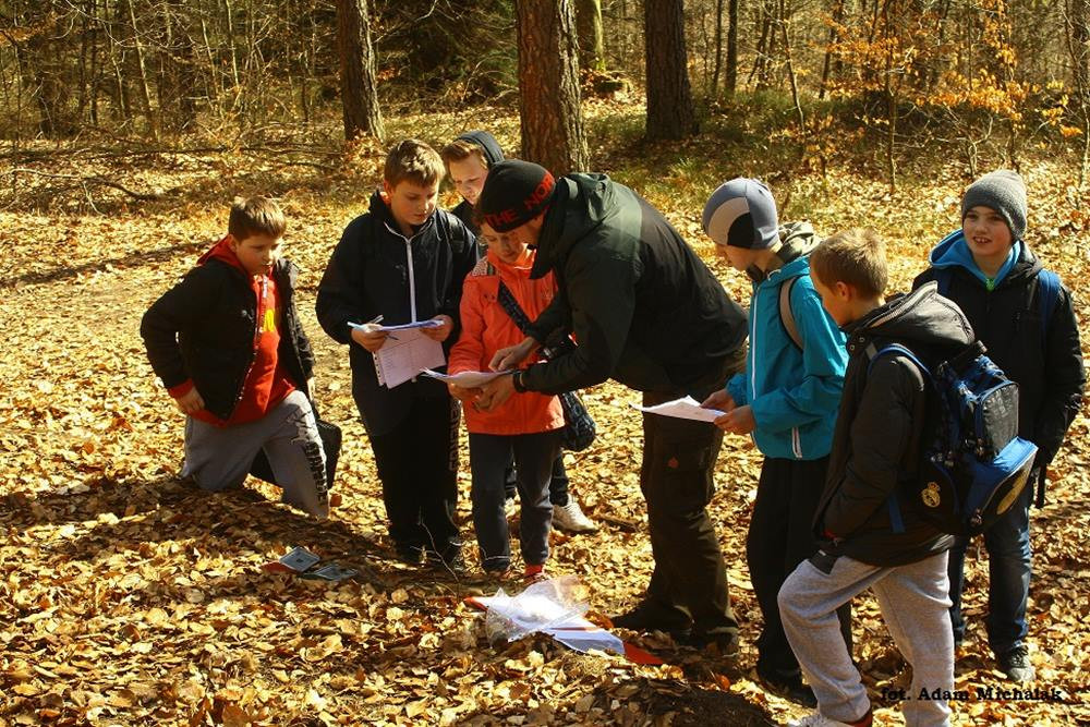 Szymbark. Dzieci poznawały przyrodę Kaszubskiego Parku Krajobrazowego dzięki grze terenowej