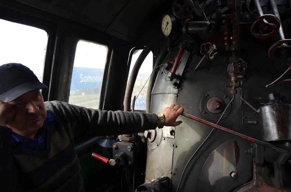 Zabytkowa lokomotywa kursowała po Kaszubach. Na dłużej zatrzymała się w Somoninie