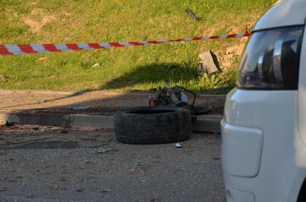 Sierakowice. Poważny wypadek na ul. Mirachowskiej. Dwie osoby ranne