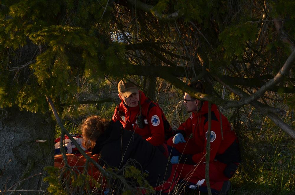 Staniszewo. Dwa wypadki i wielu rannych. Tak ćwiczyli ratownicy medyczni i strażacy