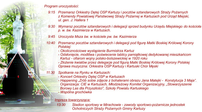 Jakie atrakcje przygotowano na długi majowy weekend w powiecie kartuskim?