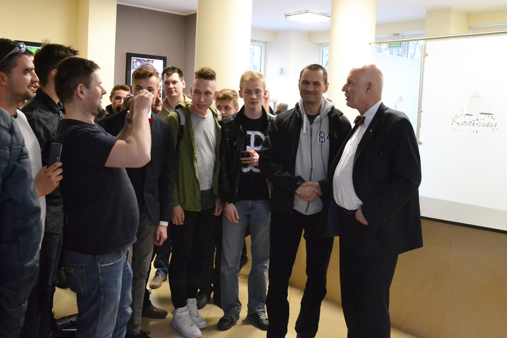 Kartuzy. Janusz Korwin-Mikke: 