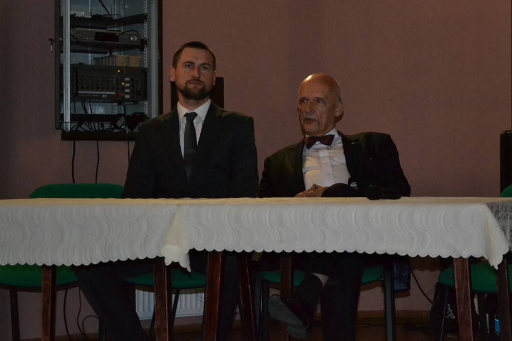 Kartuzy. Janusz Korwin-Mikke: 