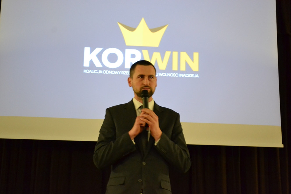 Kartuzy. Janusz Korwin-Mikke: 