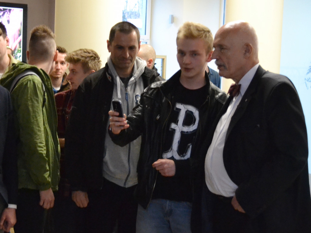 Kartuzy. Janusz Korwin-Mikke: 