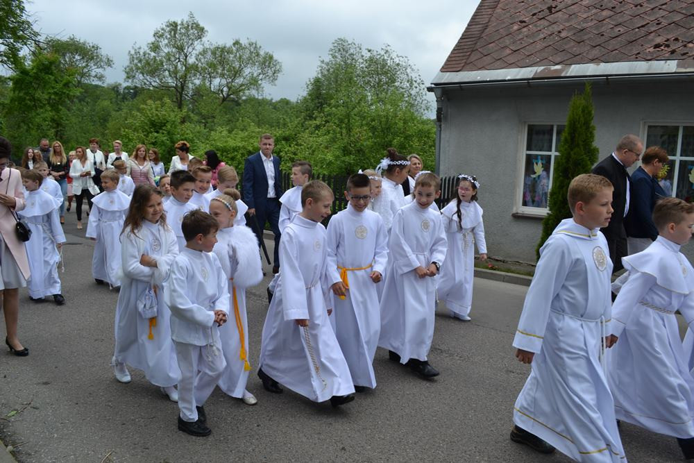 Boże Ciało. Tłumne procesje na ulicach. Tak było w Sierakowicach i Kartuzach