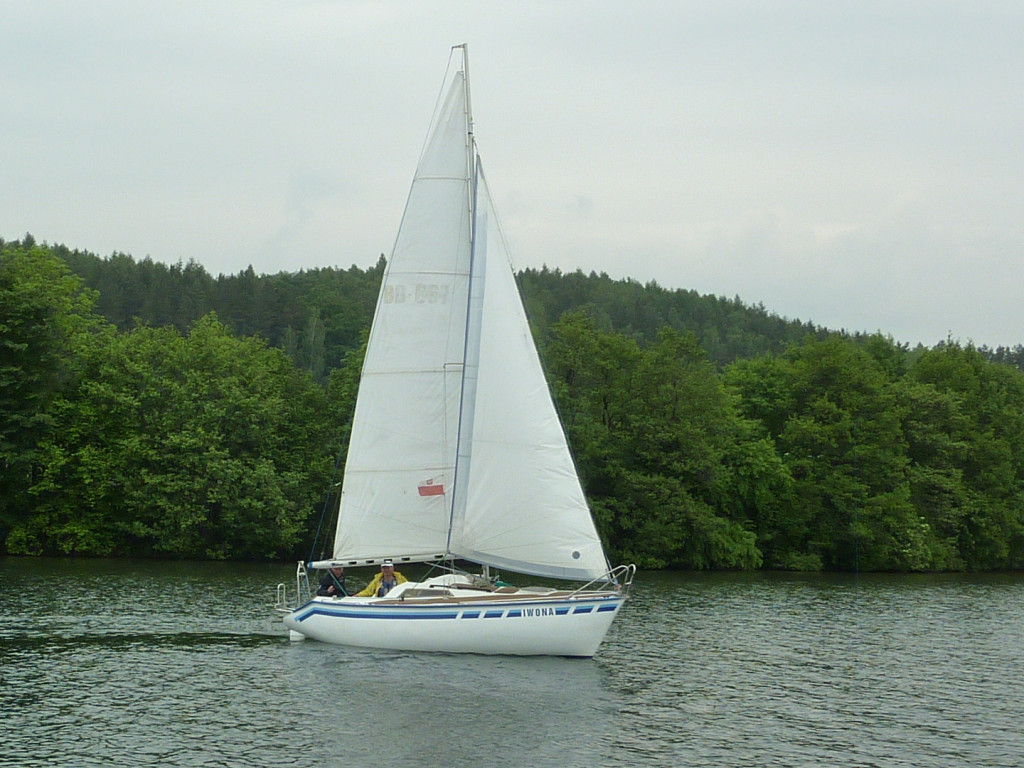 Chmielno. I Regaty o Wstęgę Jeziora Raduńskiego Dolnego