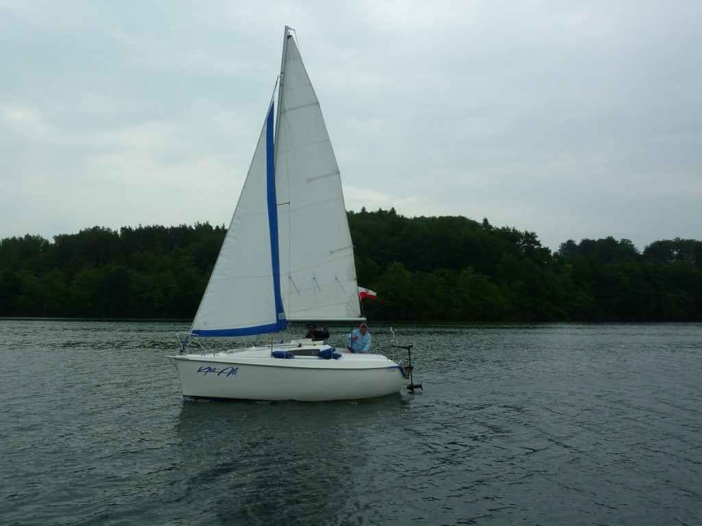 Chmielno. I Regaty o Wstęgę Jeziora Raduńskiego Dolnego