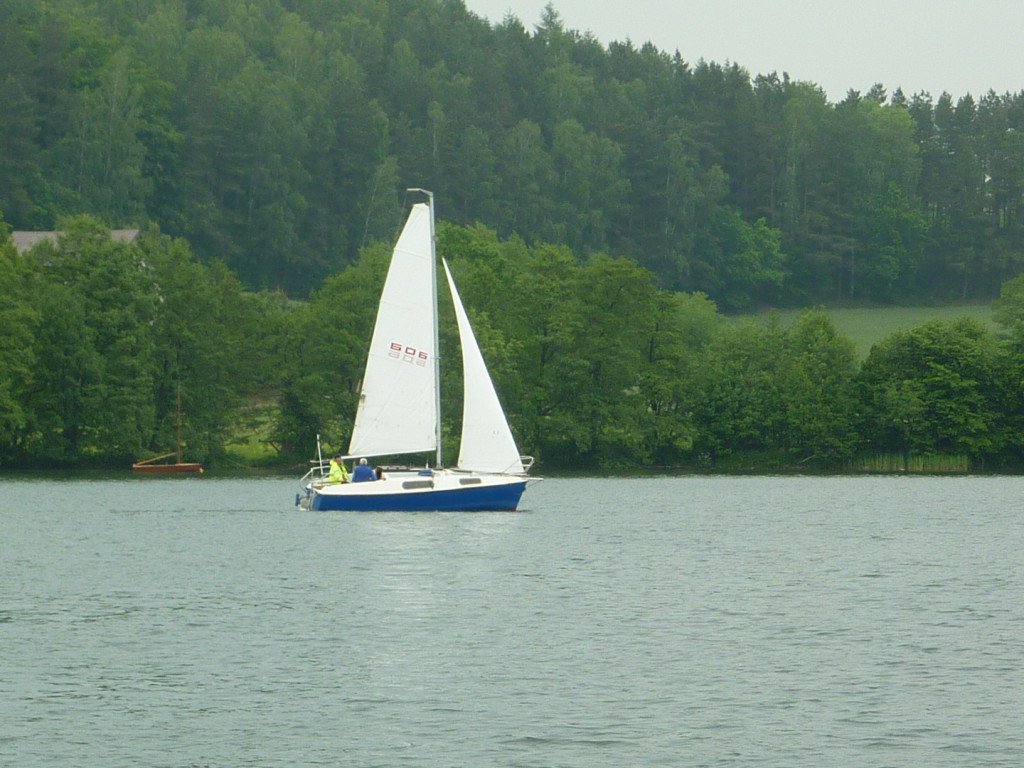 Chmielno. I Regaty o Wstęgę Jeziora Raduńskiego Dolnego