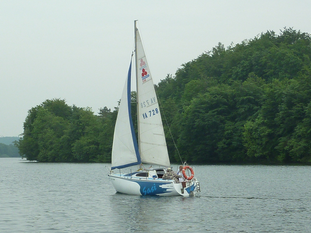Chmielno. I Regaty o Wstęgę Jeziora Raduńskiego Dolnego