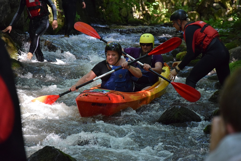 Hydroaktywni 2016. Kajakarze ścigali się na Jez. Węgorzyno i rzece Słupi