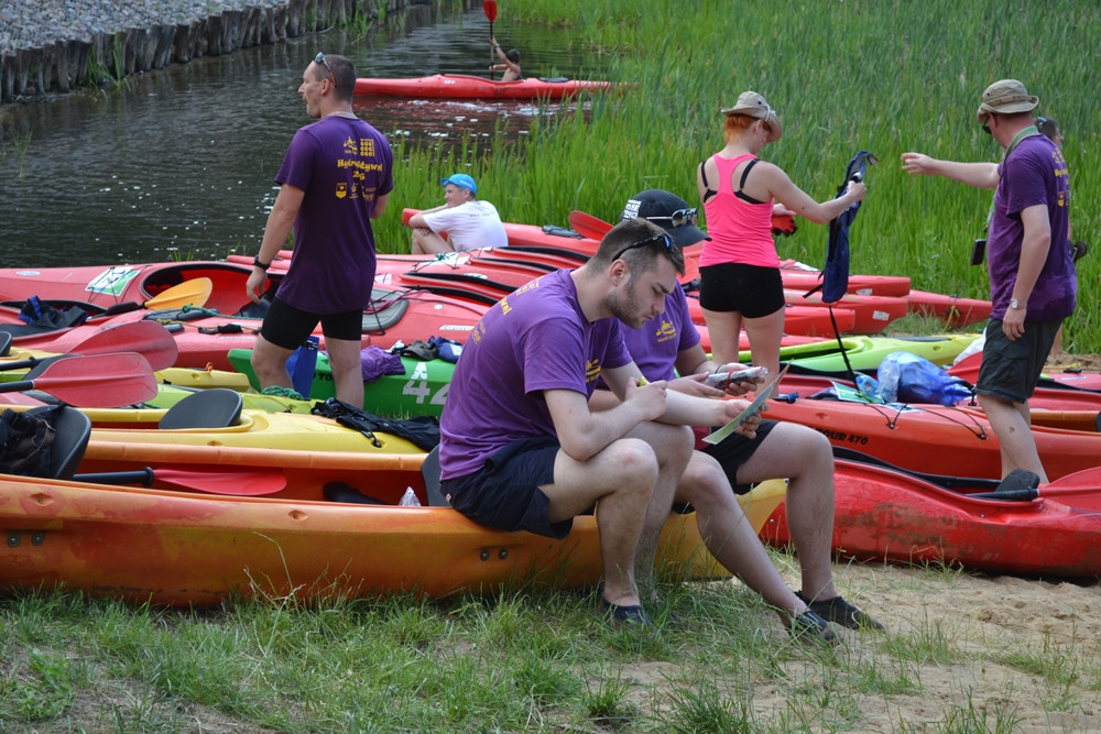 Hydroaktywni 2016. Kajakarze ścigali się na Jez. Węgorzyno i rzece Słupi
