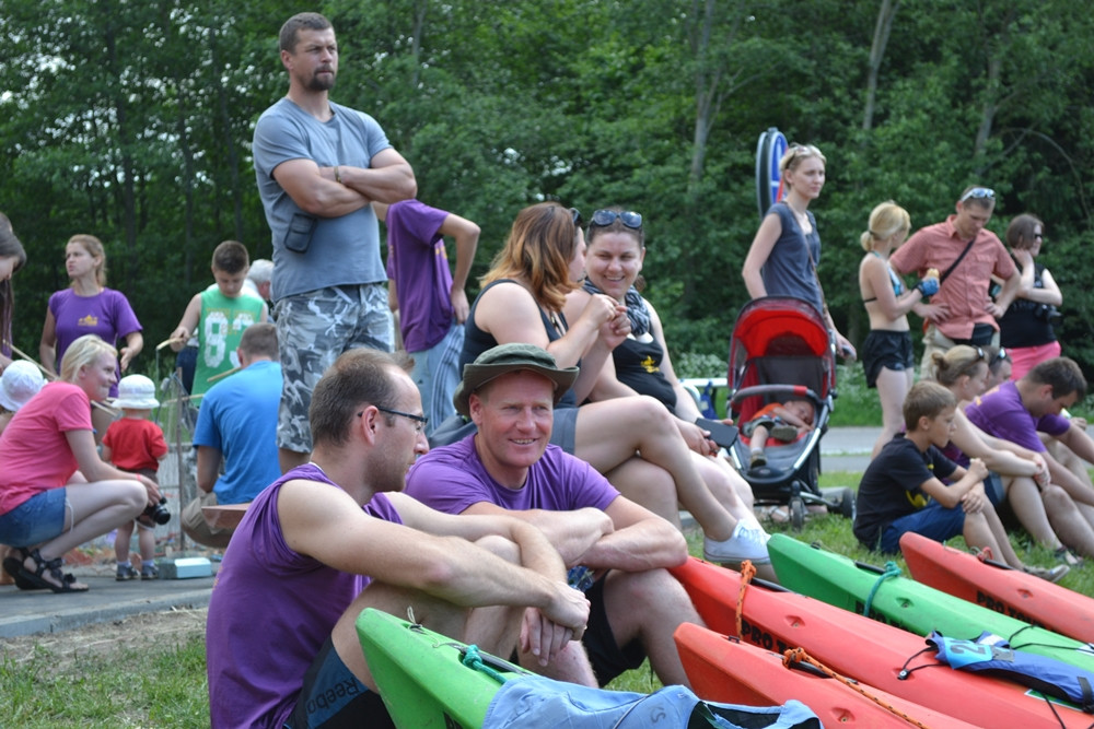 Hydroaktywni 2016. Kajakarze ścigali się na Jez. Węgorzyno i rzece Słupi