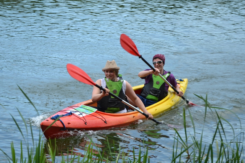 Hydroaktywni 2016. Kajakarze ścigali się na Jez. Węgorzyno i rzece Słupi