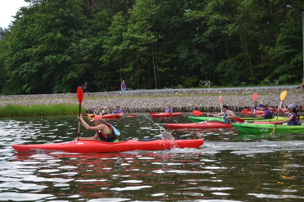 Hydroaktywni 2016. Kajakarze ścigali się na Jez. Węgorzyno i rzece Słupi