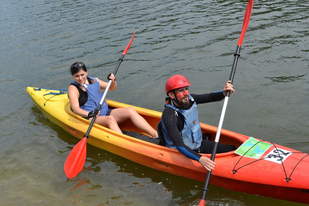 Hydroaktywni 2016. Kajakarze ścigali się na Jez. Węgorzyno i rzece Słupi