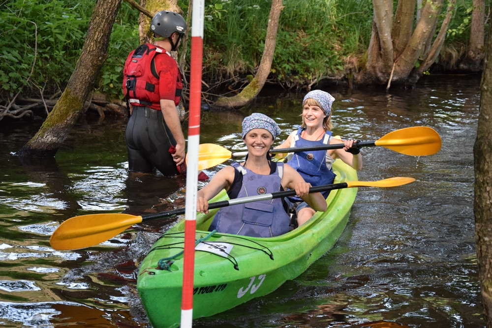 Hydroaktywni 2016. Kajakarze ścigali się na Jez. Węgorzyno i rzece Słupi