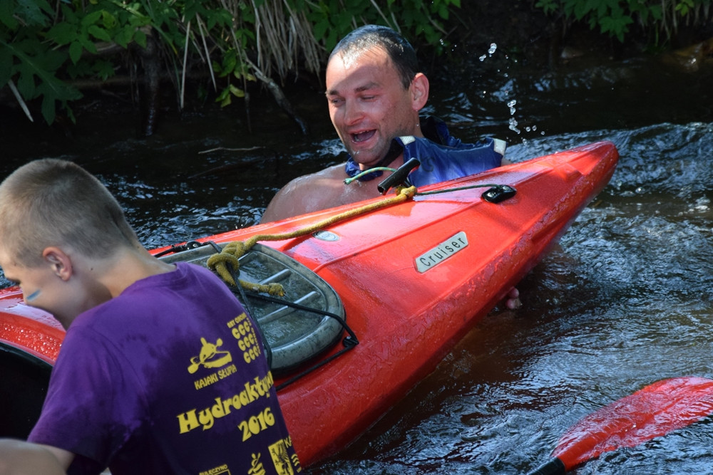 Hydroaktywni 2016. Kajakarze ścigali się na Jez. Węgorzyno i rzece Słupi