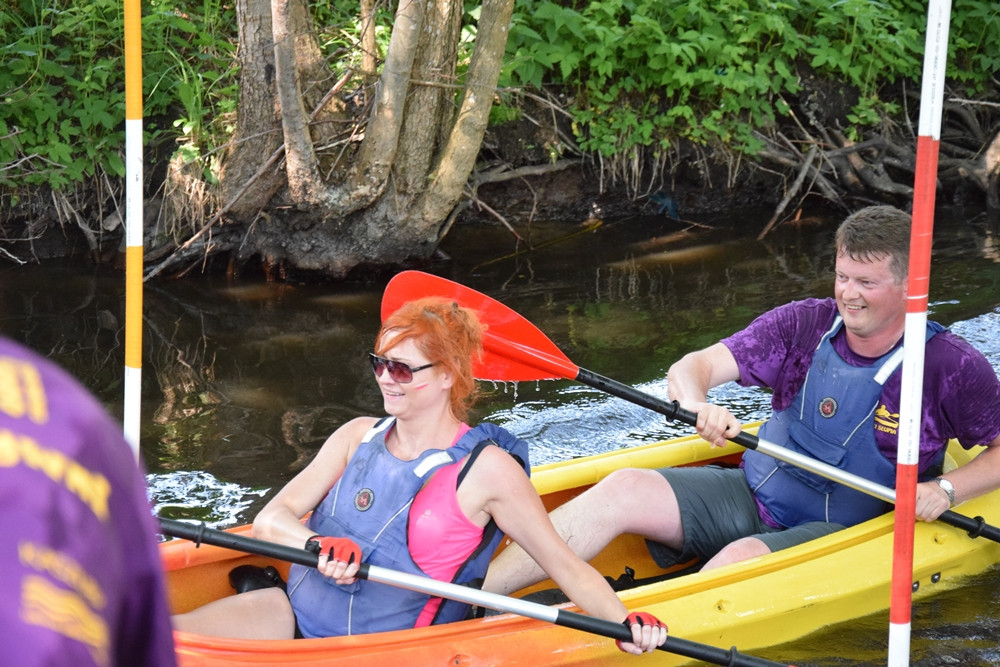 Hydroaktywni 2016. Kajakarze ścigali się na Jez. Węgorzyno i rzece Słupi