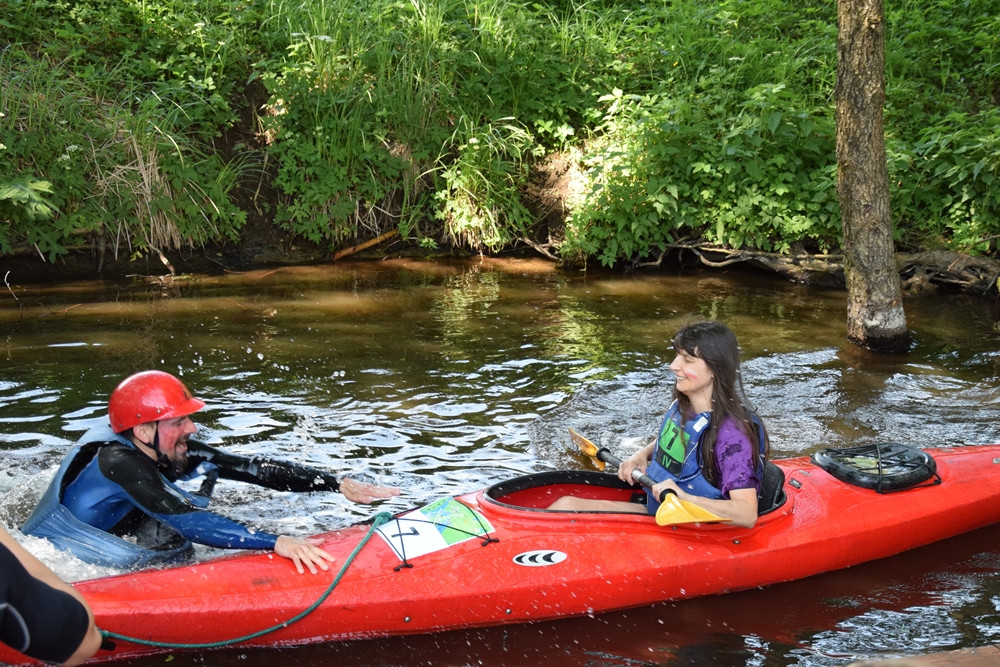 Hydroaktywni 2016. Kajakarze ścigali się na Jez. Węgorzyno i rzece Słupi