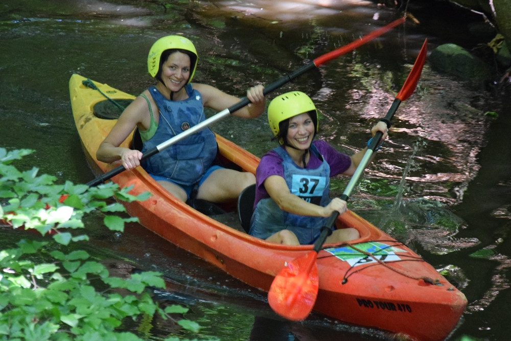 Hydroaktywni 2016. Kajakarze ścigali się na Jez. Węgorzyno i rzece Słupi