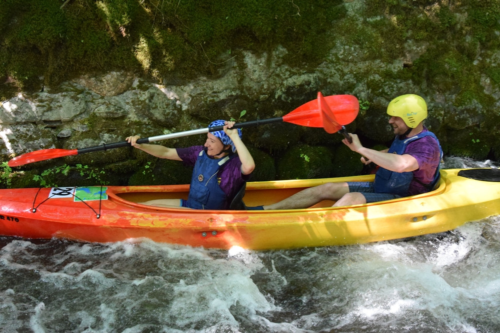 Hydroaktywni 2016. Kajakarze ścigali się na Jez. Węgorzyno i rzece Słupi
