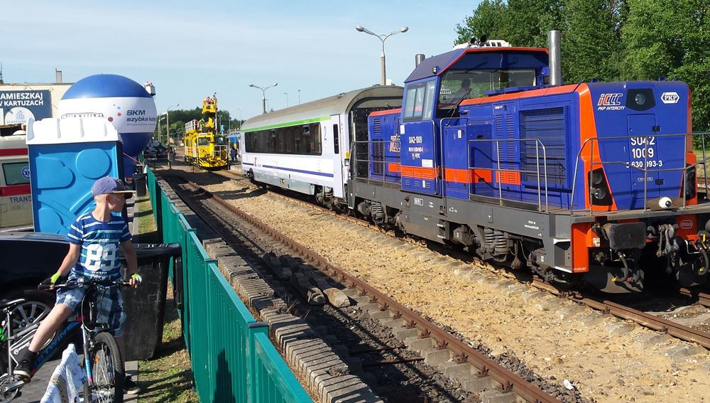 Kartuzy. Kolejowy Dzień Dziecka: lokomotywy, drezyny i dużo zabawy