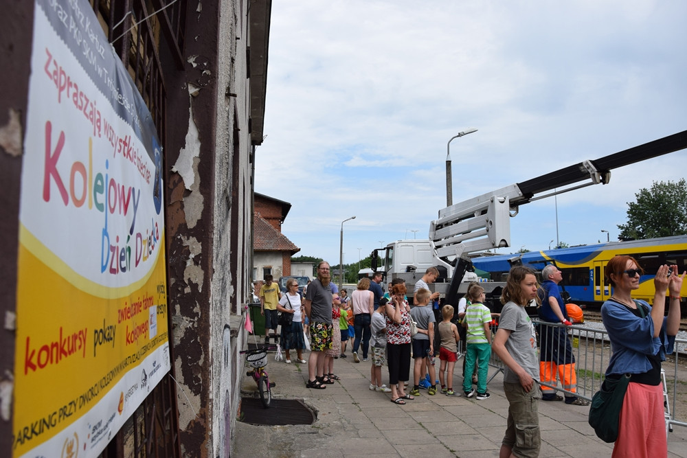 Kartuzy. Kolejowy Dzień Dziecka: lokomotywy, drezyny i dużo zabawy