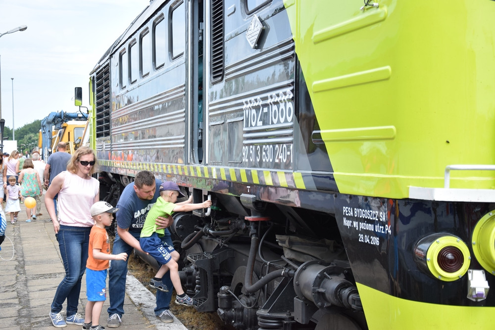 Kartuzy. Kolejowy Dzień Dziecka: lokomotywy, drezyny i dużo zabawy
