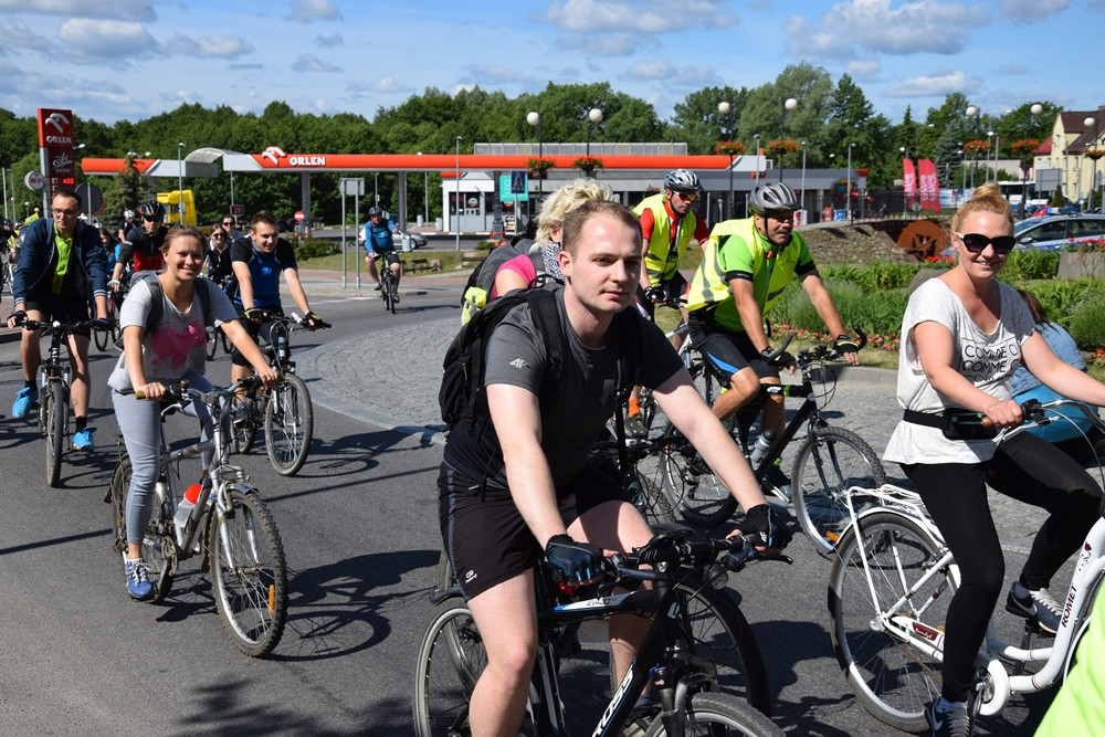 Rowerzyści z Kartuz, Żukowa i Banina dołączyli do Wielkiego Przejazdu Rowerowego