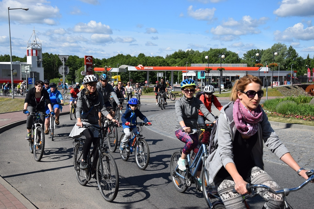 Rowerzyści z Kartuz, Żukowa i Banina dołączyli do Wielkiego Przejazdu Rowerowego