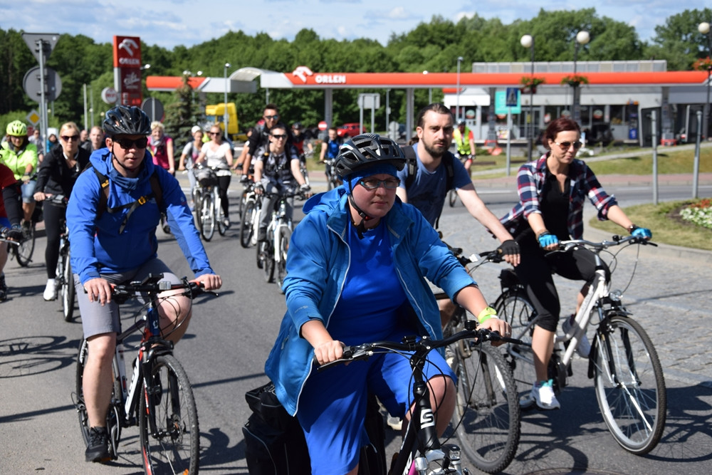 Rowerzyści z Kartuz, Żukowa i Banina dołączyli do Wielkiego Przejazdu Rowerowego
