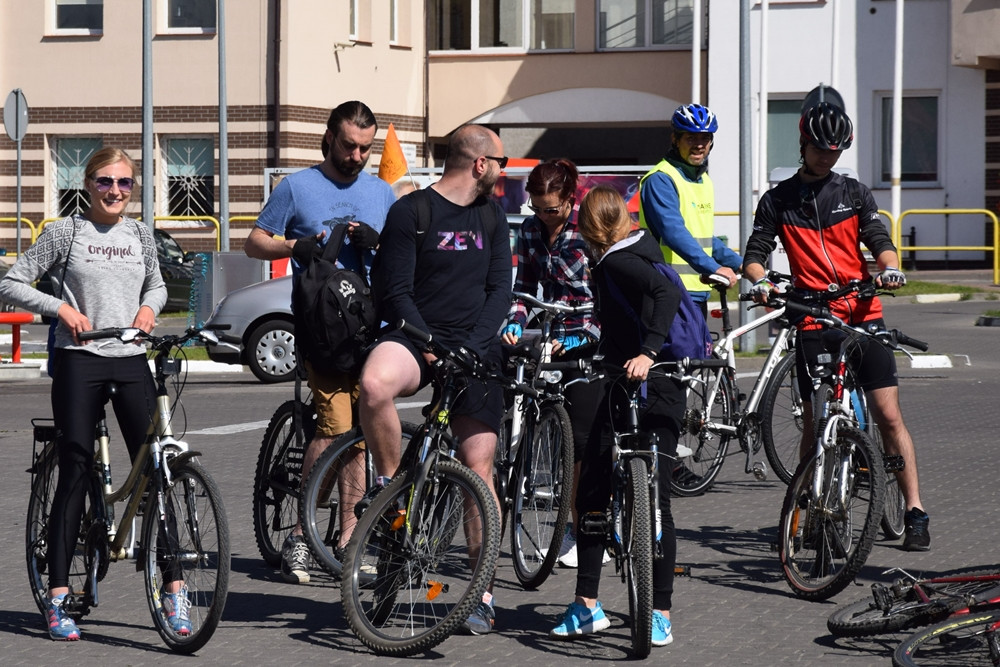 Rowerzyści z Kartuz, Żukowa i Banina dołączyli do Wielkiego Przejazdu Rowerowego