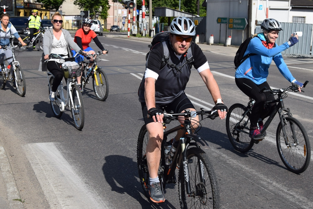 Rowerzyści z Kartuz, Żukowa i Banina dołączyli do Wielkiego Przejazdu Rowerowego