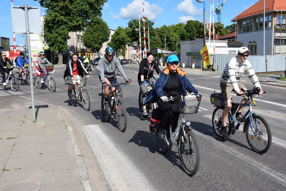 Rowerzyści z Kartuz, Żukowa i Banina dołączyli do Wielkiego Przejazdu Rowerowego