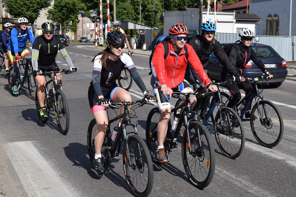 Rowerzyści z Kartuz, Żukowa i Banina dołączyli do Wielkiego Przejazdu Rowerowego