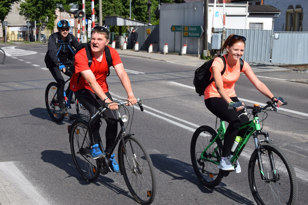 Rowerzyści z Kartuz, Żukowa i Banina dołączyli do Wielkiego Przejazdu Rowerowego