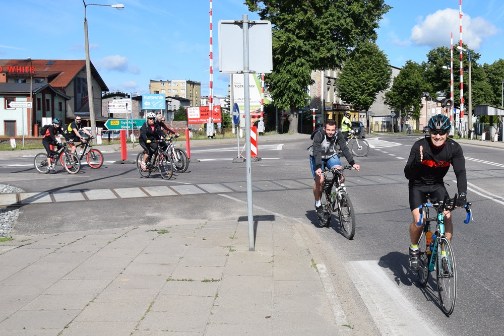 Rowerzyści z Kartuz, Żukowa i Banina dołączyli do Wielkiego Przejazdu Rowerowego