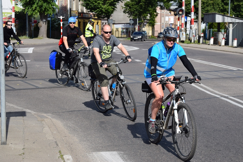 Rowerzyści z Kartuz, Żukowa i Banina dołączyli do Wielkiego Przejazdu Rowerowego