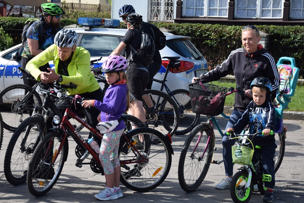 Rowerzyści z Kartuz, Żukowa i Banina dołączyli do Wielkiego Przejazdu Rowerowego