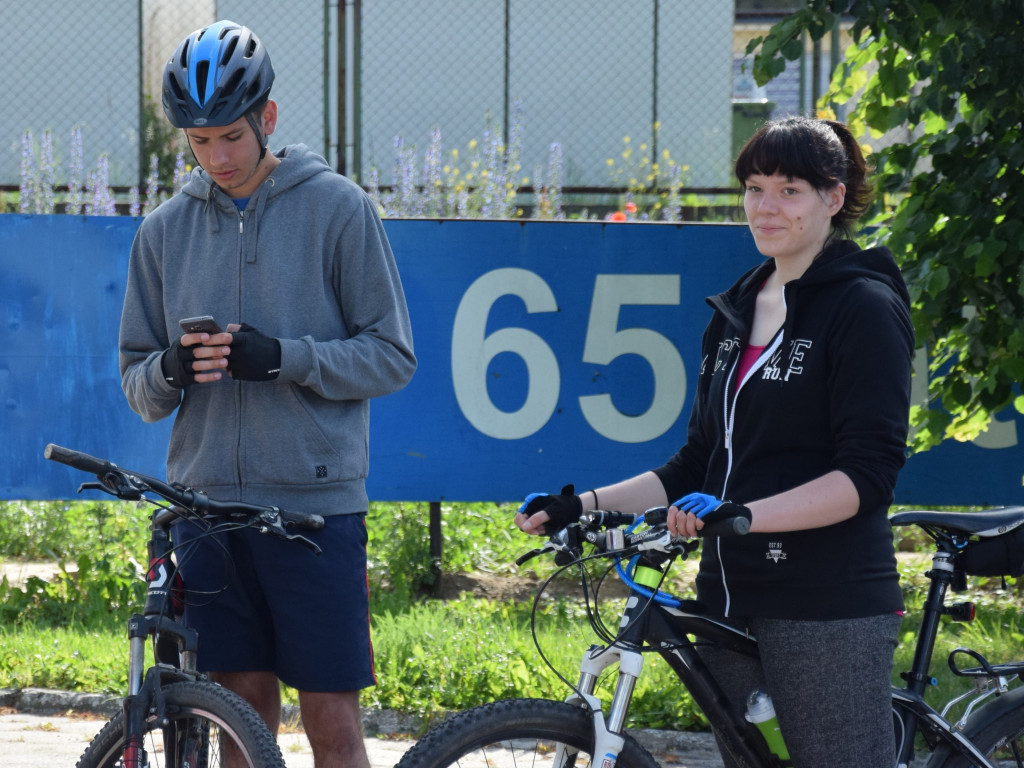 Rowerzyści z Kartuz, Żukowa i Banina dołączyli do Wielkiego Przejazdu Rowerowego